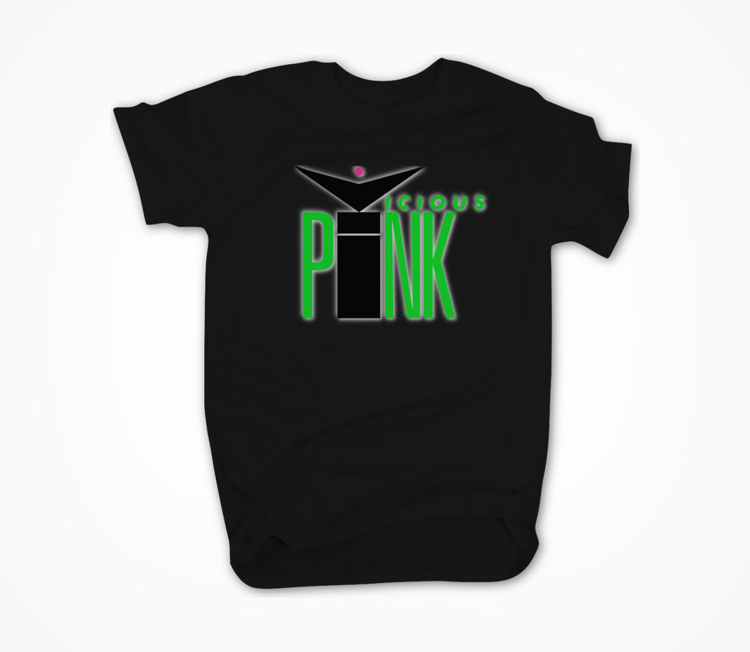 VICIOUS PINK Green Logo Unisex T-shirt