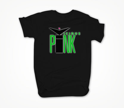 VICIOUS PINK Green Logo Unisex T-shirt