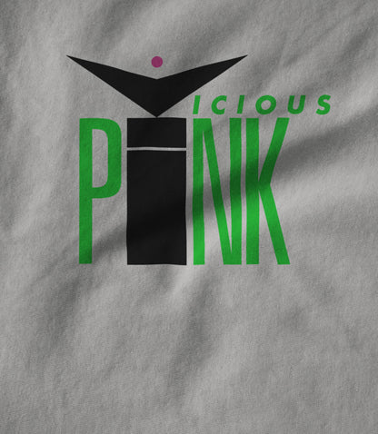 VICIOUS PINK Green Logo Unisex T-shirt