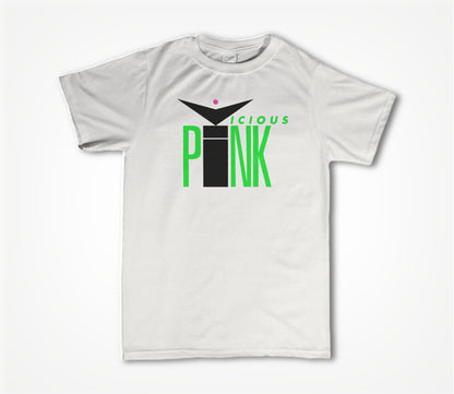 VICIOUS PINK Green Logo Unisex T-shirt