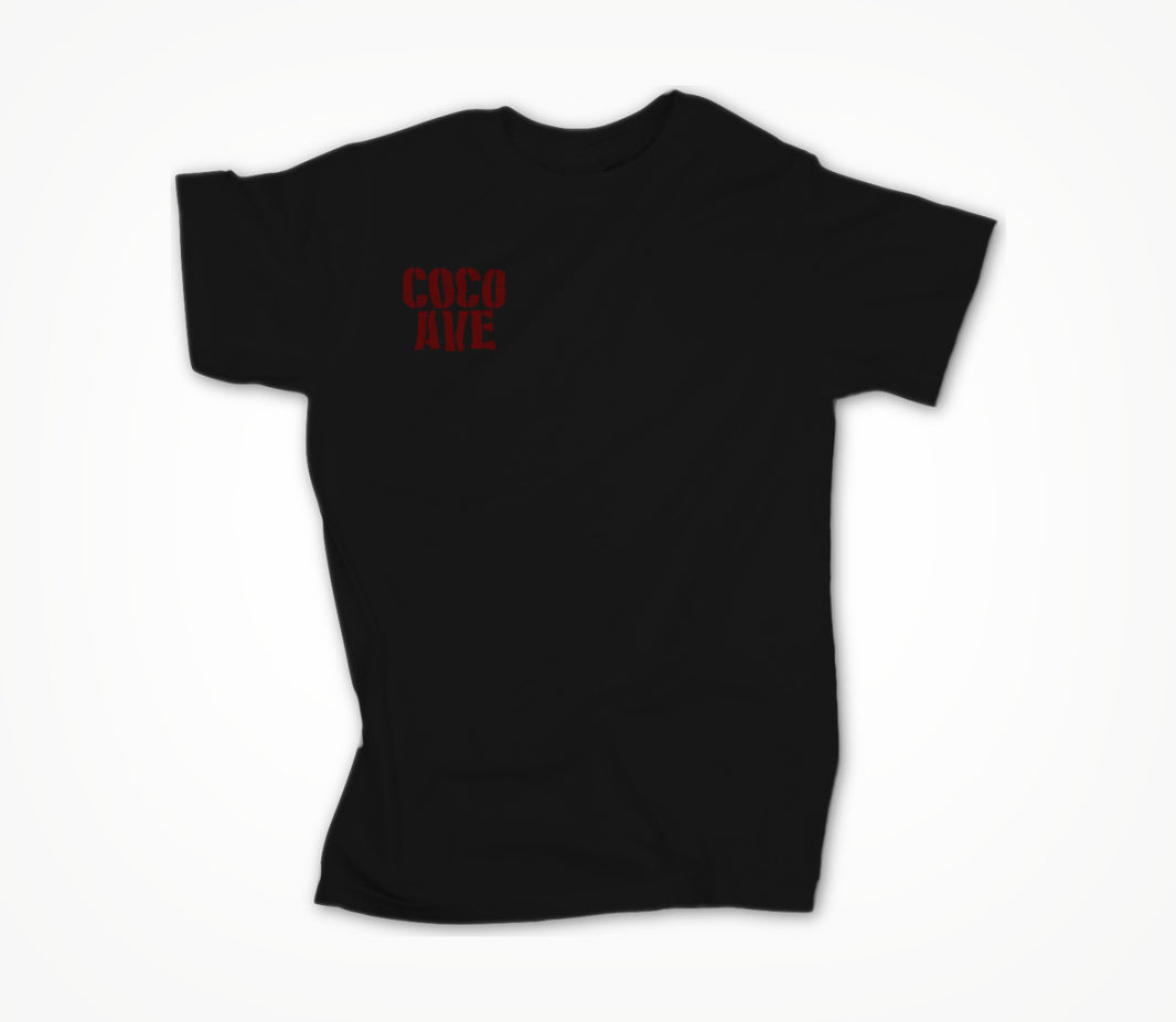 Coco Avenue (Red Logo) Unisex T-shirt