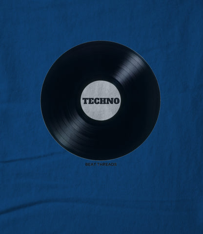 RECORD - TECHNO - BLUE Women's T-shirt