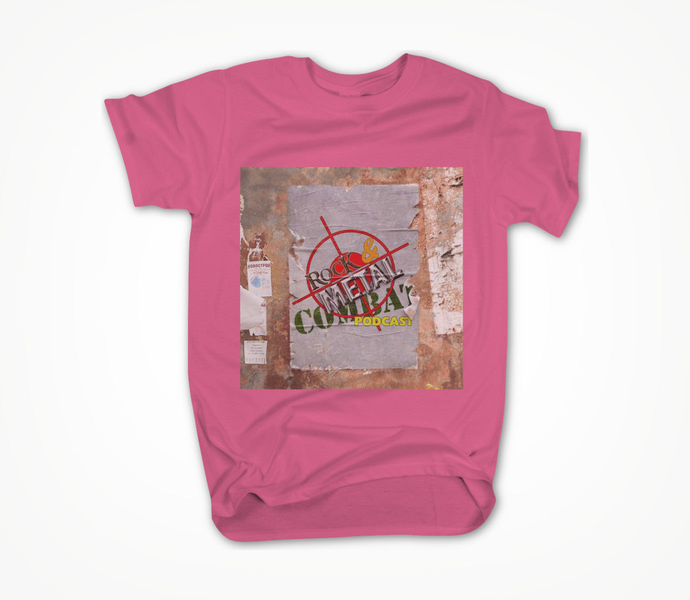 Rock & Metal Combat Podcast Unisex T-shirt