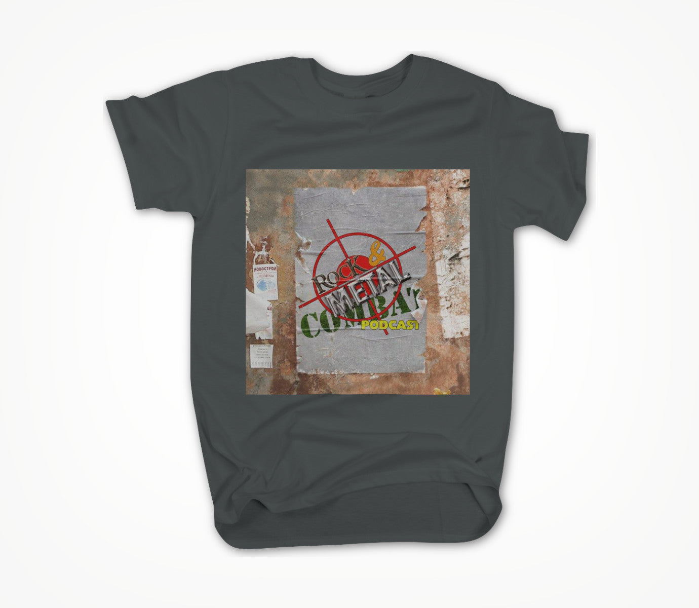Rock & Metal Combat Podcast Unisex T-shirt