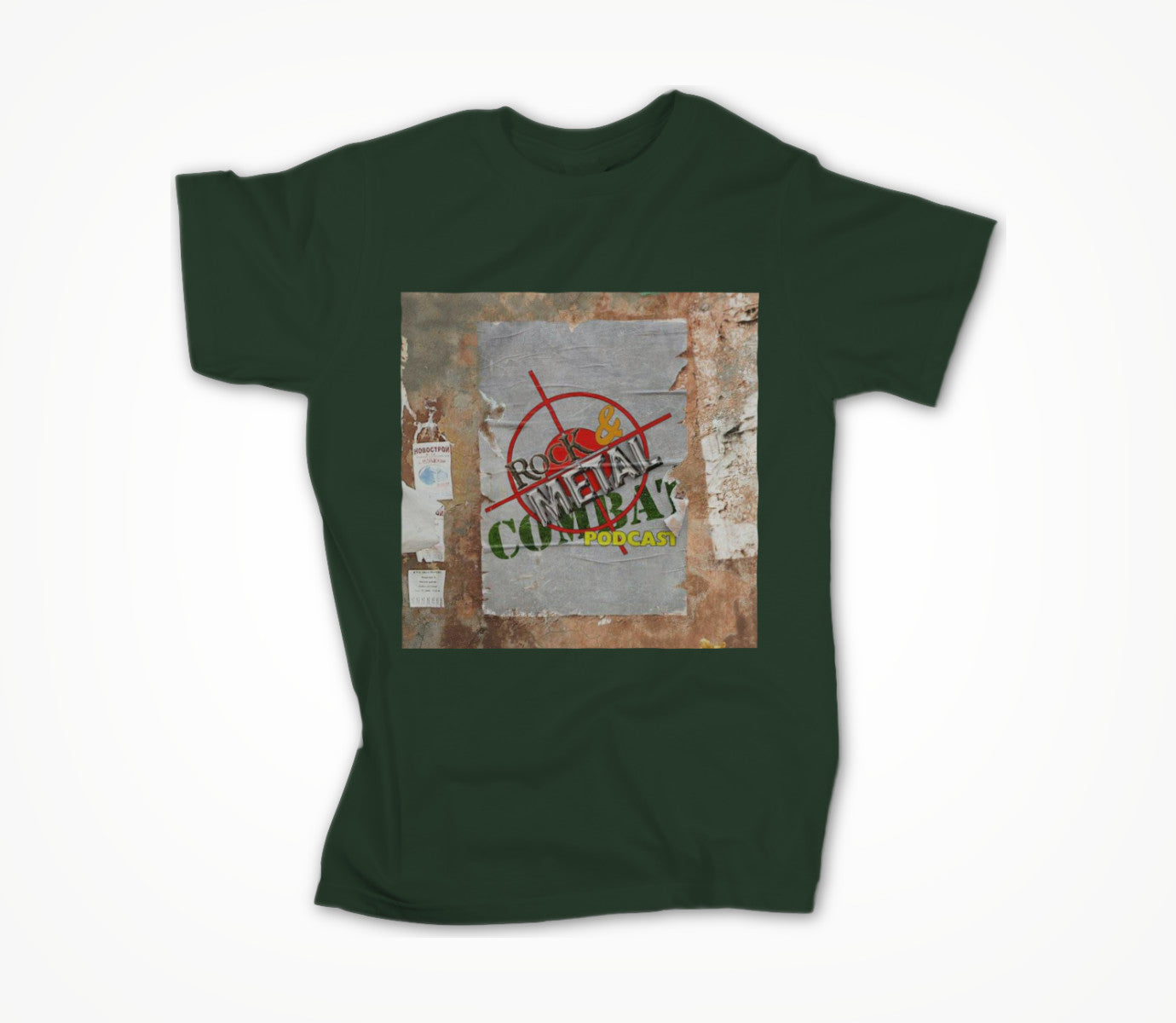Rock & Metal Combat Podcast Unisex T-shirt