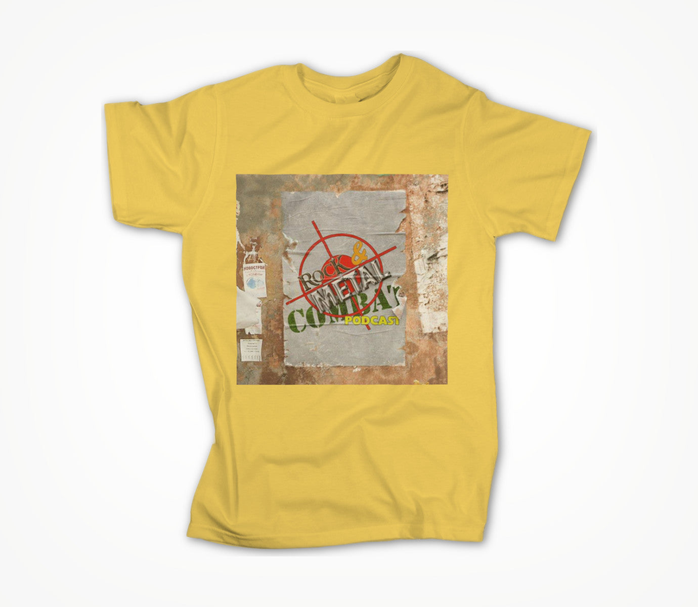 Rock & Metal Combat Podcast Unisex T-shirt