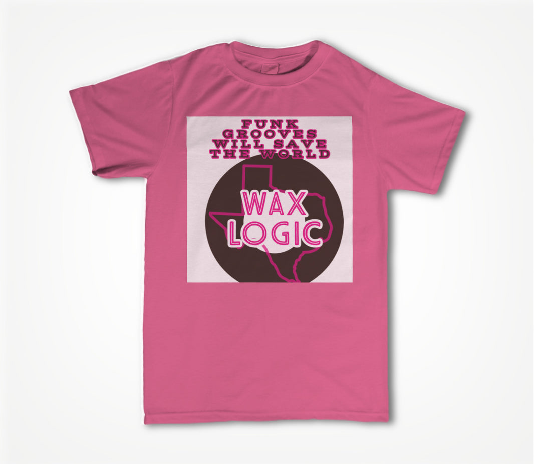 Funk will save the World Pink Unisex T-shirt