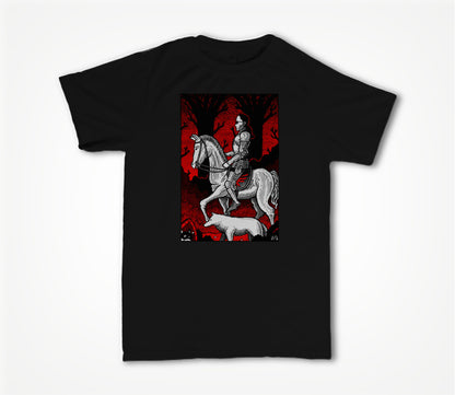 Le Chevalier au Loup Unisex T-shirt