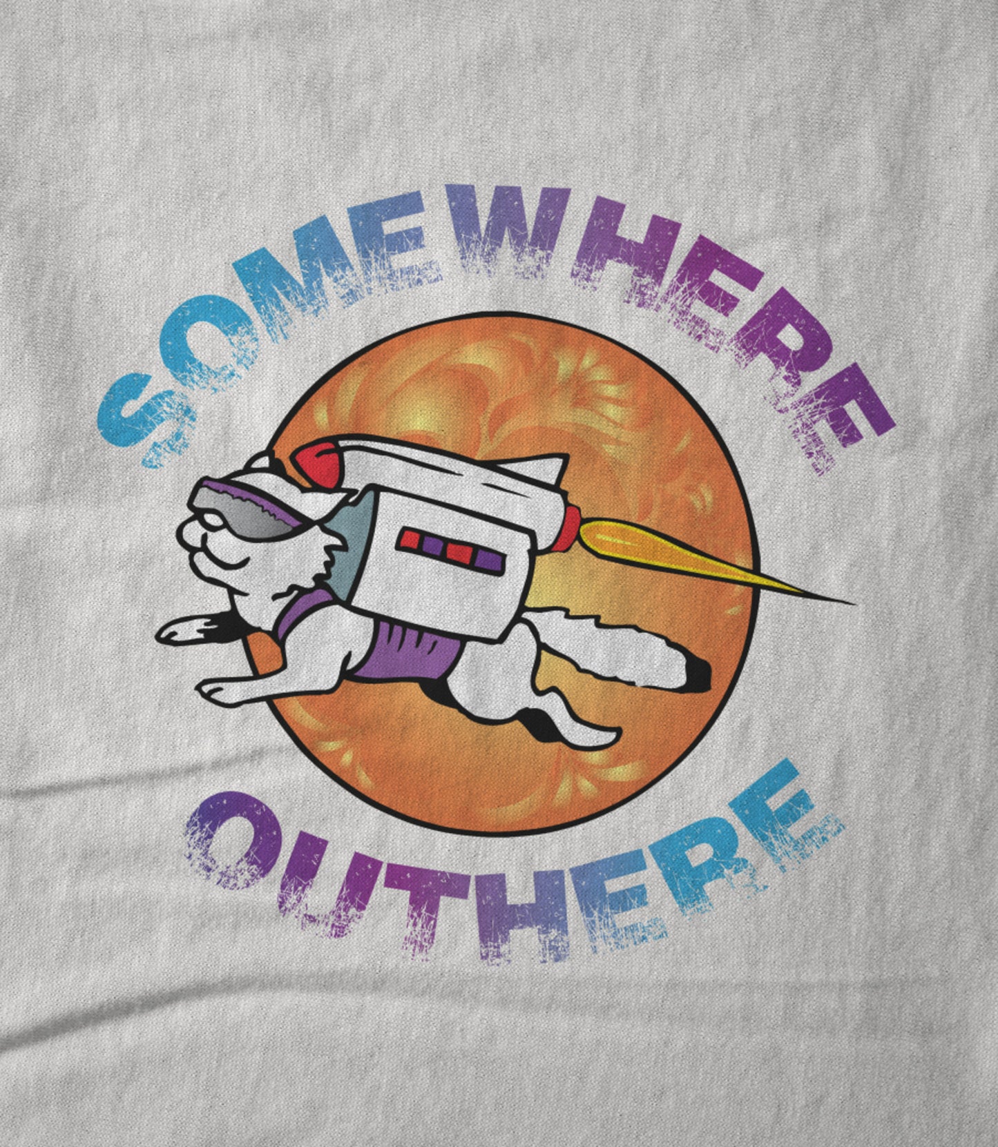 Flying Cool Cat Unisex T-shirt