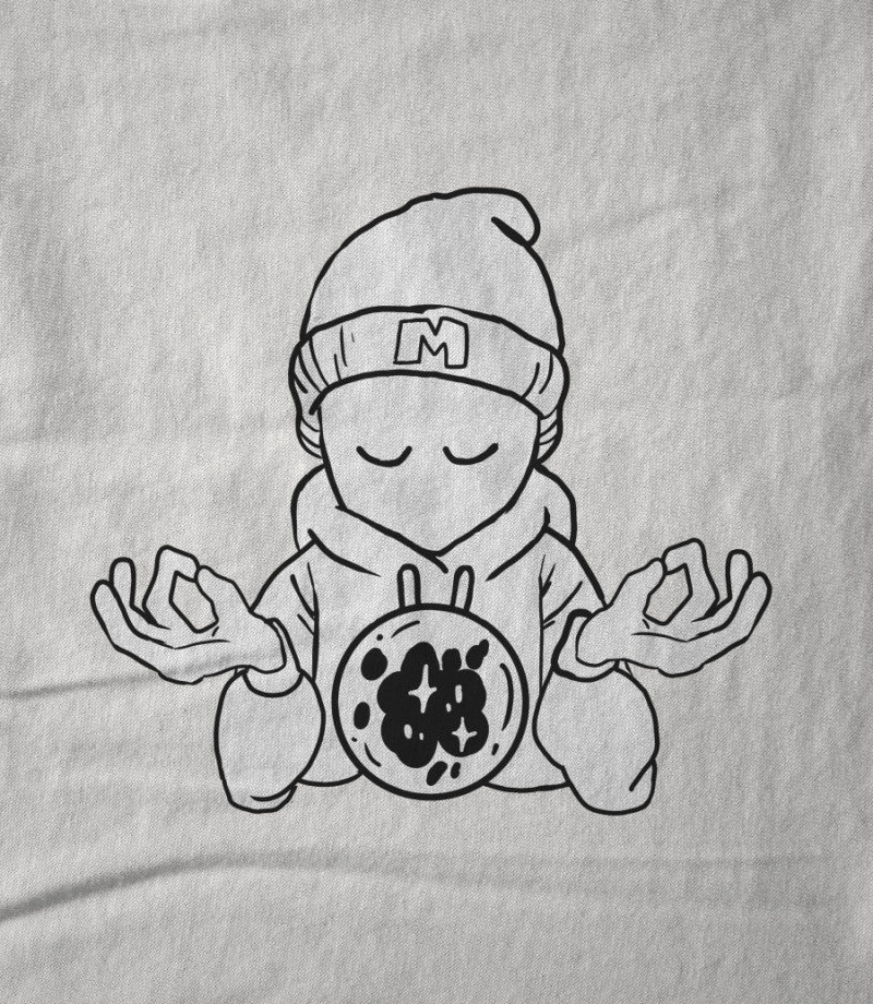 AT PEACE TEE WHITE