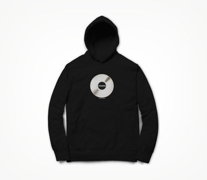 RECORD - TECHNO - BLACK Hoodie